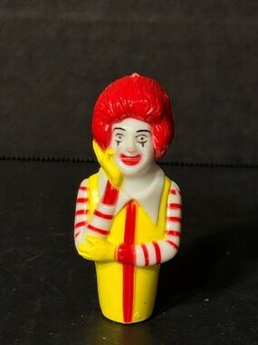 Vintage 1980 Ronald McDonald Pen Topper Necklace Figure